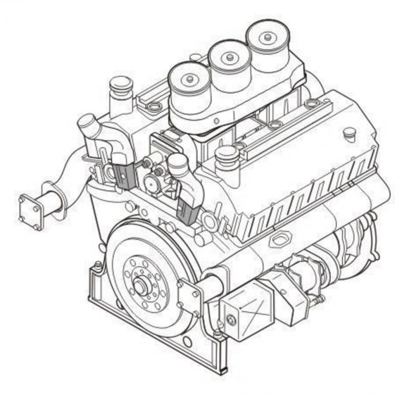 Maybach HL 230 P45 - German tank engine von CMK