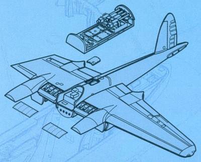 Mosquito Mk.IV - Detail Set von CMK