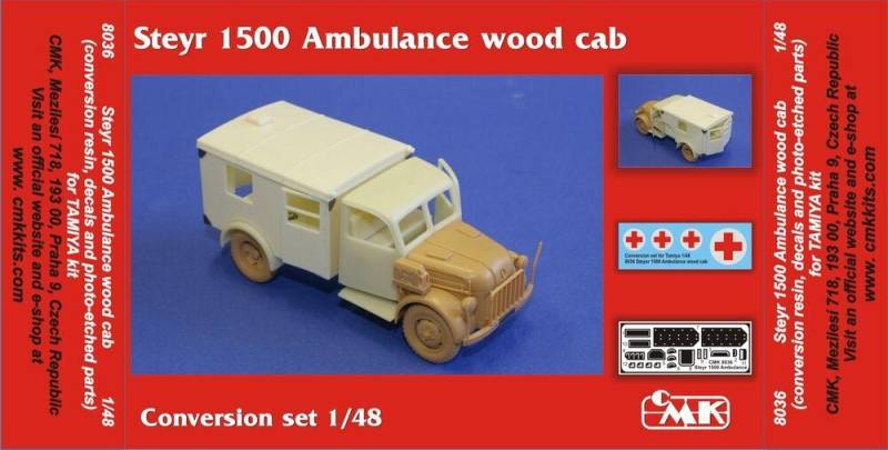 Steyr 1500 Ambulance Wood cab von CMK