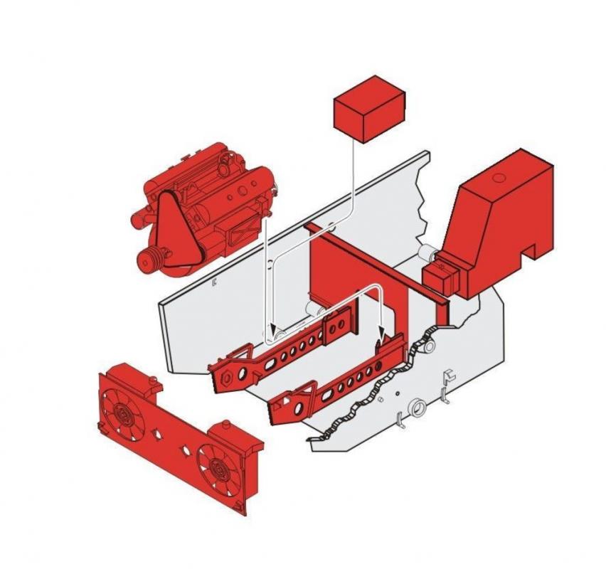 StuG III Ausf. G - Engine Set [Dragon] von CMK