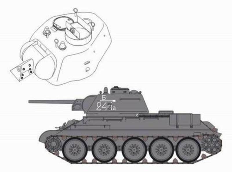 T-34/76 model 1943 Chtz von CMK