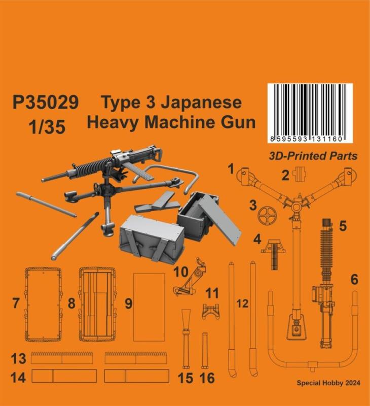 Type 3 Japanese Heavy Machine Gun von CMK