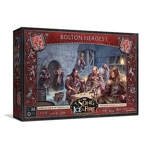 A Song of Ice and Fire Tabletop Miniatures Bolton Heroes I Box Set – Strategiespiel für Jugendliche und Erwachsene, ab 14 Jahren, 2+ Spieler, 45–60 Minuten Spielzeit, hergestellt von CMON von CMON