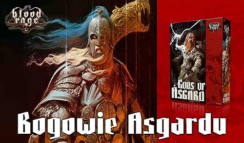 CMON, Blood Rage – Die Götter von Asgard, Erweiterung, Expertenspiel, Strategiespiel, 2-4 Spieler, Ab 14+ Jahren, 90+ Minuten, Deutsch von Asmodee