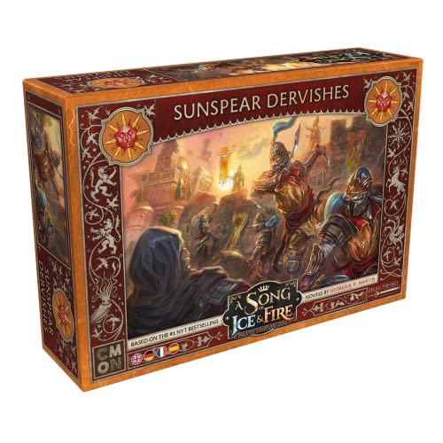 CMON, A Song of Ice & Fire – Derwische von Sonnspeer, Erweiterung, Tabletop, 2 Spieler, Ab 14+ Jahren, 45-60 Minuten, Deutsch, Mehrsprachig von CMON