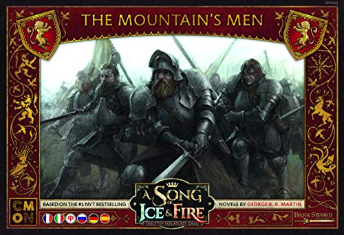 CMON, A Song of Ice & Fire – Gefolgsmänner des Berges von Haus Clegane, Erweiterung, Tabletop, 2 Spieler, Ab 14+ Jahren, 45+ Minuten, Deutsch, Mehrsprachig, Mehrfarbig, Bunt von CMON