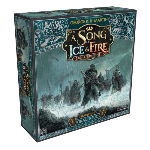 CMON, A Song of Ice & Fire – Graufreud Starterset, Erweiterung, Tabletop, 2 Spieler, Ab 14+ Jahren, 45+ Minuten, Deutsch, Mehrsprachig, Mehrfarbig, Bunt von CMON