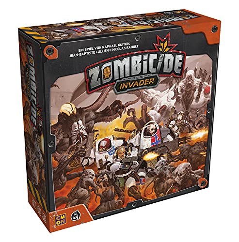 Asmodee | CMON | Zombicide: Invader | Grundspiel | Kennerspiel | Dungeon Crawler | 1-6 Spieler | Ab 14+ Jahren | 60+ Minuten | Deutsch von CMON