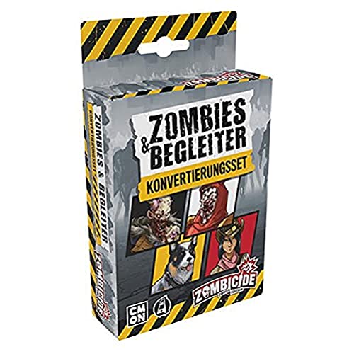 CMON, Zombicide 2. Edition – Zombies und Begleiter Konvertierungsset, Erweiterung, Kennerspiel, Dungeon Crawler, 1-6 Spieler, Ab 12+ Jahren, 60+ Minuten, Deutsch von CMON