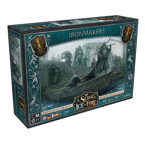 CMON, A Song of Ice & Fire – Eisenmacher, Erweiterung, Tabletop, 2 Spieler, Ab 14+ Jahren, 45+ Minuten, Deutsch, Mehrsprachig von CMON