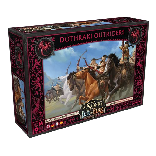 CMON, A Song of Ice & Fire – Vorreiter der Dothraki, Erweiterung, Tabletop, 2 Spieler, Ab 14+ Jahren, 45+ Minuten, Deutsch, Mehrsprachig von CMON