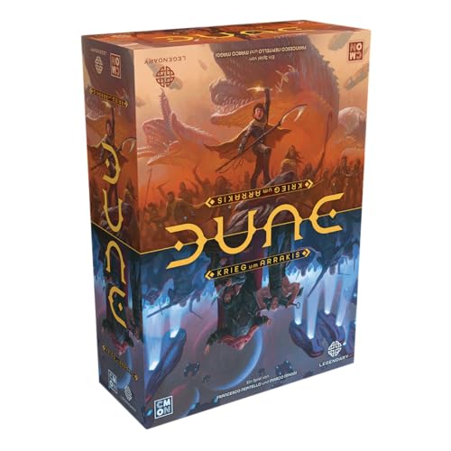 CMON, Dune: Krieg um Arrakis, Grundspiel, Expertenspiel, Strategiespiel, 1-4 Spieler, Ab 14+ Jahren, 120 Minuten, Deutsch von CMON