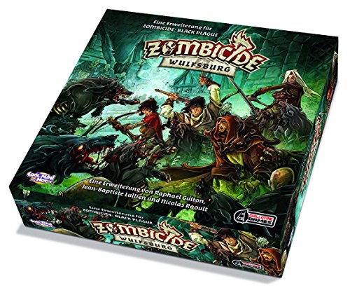 CMON, Zombicide: Black Plague – Wulfsburg, Erweiterung, Kennerspiel, Dungeon Crawler, 1-6 Spieler, Ab 14+ Jahren, 60+ Minuten, Deutsch von CMON