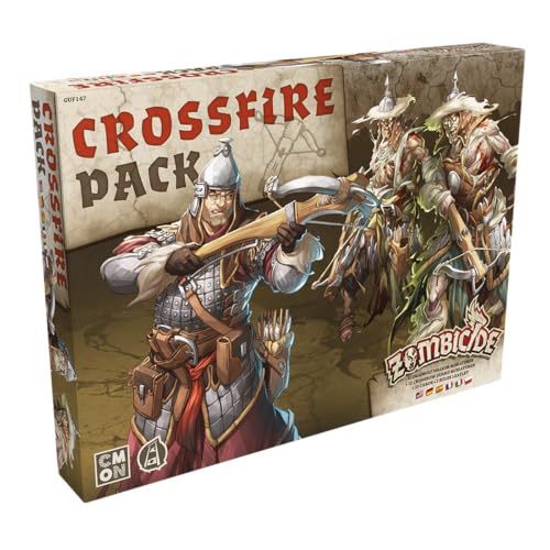 CMON, Zombicide: White Death – Crossfire Pack, Erweiterung, Kennerspiel, Dungeon Crawler, 1-6 Spieler, Ab 14+ Jahren, 60 Minuten, Deutsch, Mehrsprachig von CMON