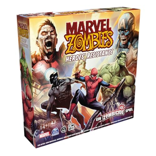 CMON, Marvel Zombies: Heroes‘ Resistance – Ein Zombicide-Spiel, Kennerspiel, Dungeon Crawler, 1-4 Spieler, Ab 14+ Jahren, 60 Minuten, Deutsch von CMON