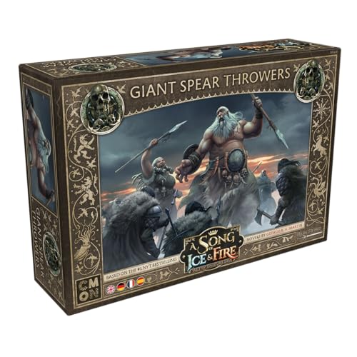 CMON, A Song of Ice & Fire – Giant Spear Throwers (Speerwerfende Riesen), Erweiterung, Tabletop, 2 Spieler, Ab 14+ Jahren, 45-60 Minuten, Deutsch, Mehrsprachig von CMON