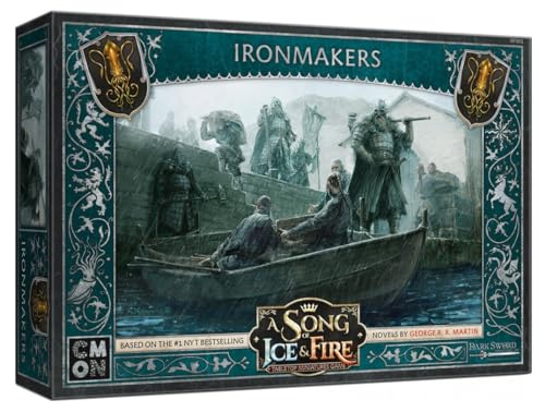 CMON A Song of Ice and Fire Tabletop Miniatures Game Ironmakers Unit Box | Strategiespiel für Jugendliche und Erwachsene von CMON