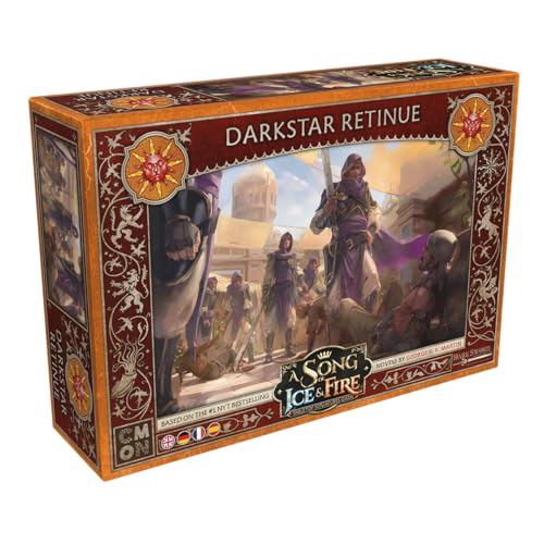 CMON, A Song of Ice & Fire – Darkstar Retinue (Dunkelsterns Gefolgschaft), Erweiterung, Tabletop, 2 Spieler, Ab 14+ Jahren, 45-60 Minuten, Deutsch, Mehrsprachig von CMON