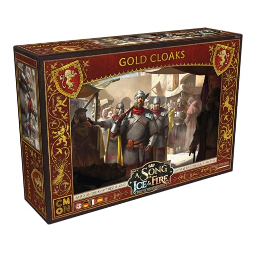 CMON, A Song of Ice & Fire – Gold Cloaks (Goldröcke), Erweiterung, Tabletop, 2 Spieler, Ab 14+ Jahren, 45-60 Minuten, Deutsch, Mehrsprachig von CMON