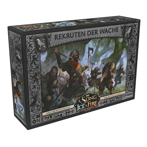 CMON | A Song of Ice & Fire – Rekruten der Wache | Erweiterung | Tabletop | 2 Spieler | Ab 14+ Jahren | 45+ Minuten | Deutsch | Mehrsprachig von CMON