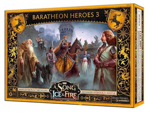 CMON A Song of Ice & Fire Tabletop Miniatures Game Baratheon Heroes 3 von CMON