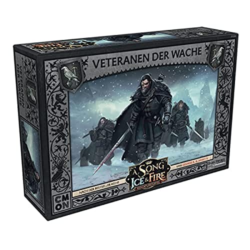 CMON | A Song of Ice & Fire – Veteranen der Wache | Erweiterung | Tabletop | 2 Spieler | Ab 14+ Jahren | 45+ Minuten | Deutsch | Mehrsprachig von CMON