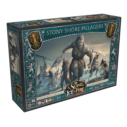 CMON, A Song of Ice & Fire – Stony Shore Pillagers (Plünderer der steinigen Küste), Erweiterung, Tabletop, 2 Spieler, Ab 14+ Jahren, 45-60 Minuten, Deutsch, Mehrsprachig von CMON