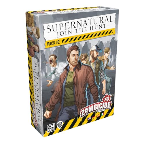 CMON, Zombicide 2. Edition – Supernatural: Join the Hunt Pack 2, Miniaturen-Erweiterung, Kennerspiel, Dungeon Crawler, 1-6 Spieler, Ab 14+ Jahren, 60 Minuten, Deutsch, Mehrsprachig von CMON