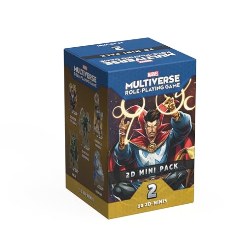 CMON | Marvel Multiverse: 2D - Mini Pack 2 | Rollenspiel-Zubehör | ab 14 Jahren | 2-4 Spieler von CMON