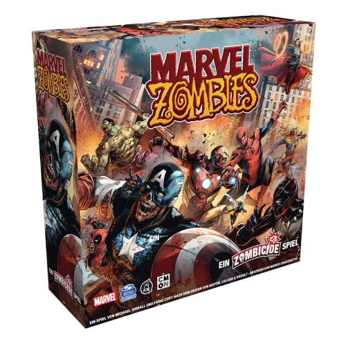 CMON, Marvel Zombies – Ein Zombicide Spiel, Kennerspiel, Dungeon Crawler, 1-6 Spieler, Ab 14+ Jahren, 60 Minuten, Deutsch von CMON