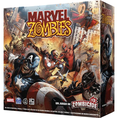 CMON Marvel Zombies | Sei EIN zombisierter Held in der Zombie-Apokalypse, kooperatives Strategiespiel, ab 14 Jahren, für 1 bis 6 Spieler, 60 Minuten pro Spiel - Spanische Sprache CMON Marvel Zombies | Sei EIN zombisierter Held in der Zombie-Apokalypse, kooperatives Strategiespiel, ab 14 Jahren, für 1 bis 6 Spieler, 60 Minuten pro Spiel - Spanische Sprache von CMON