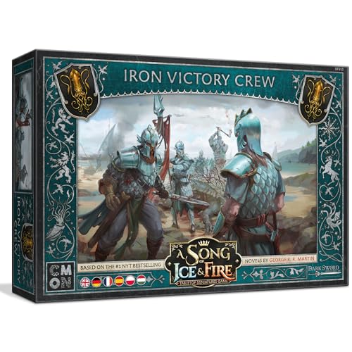 CMON, A Song of Ice and Fire – Iron Victory Crew (Mannschaft der Eiserner Sieg), Erweiterung, Tabletop, 2 Spieler, ab 14+ Jahren, 45-60 Minuten, Deutsch, Mehrsprachig von CMON