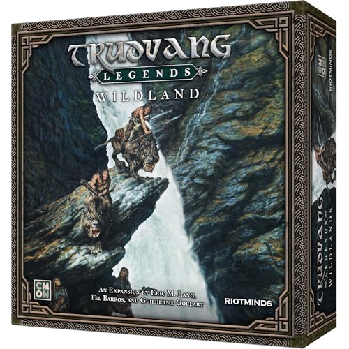 CMON Trudvang Legends: Wildland – Brettspiel-Erweiterung – kooperatives Erzählungsabenteuer, Fantasy-RPG mit Miniatur für Kinder und Erwachsene, ab 14 Jahren, 1-4 Spieler, 120 von CMON