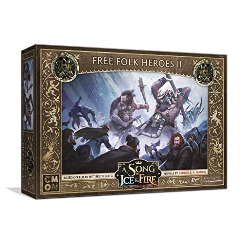 CMON Zubehör A Song of Ice and Fire-Free Folk Heroes Box 2-EN von CMON