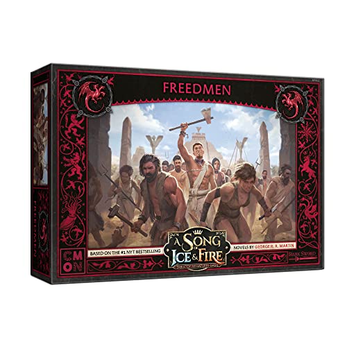 CMON Zubehör SIF605 Targaryen A Song of Ice and Fire-Freedmen-EN, verschieden von CMON