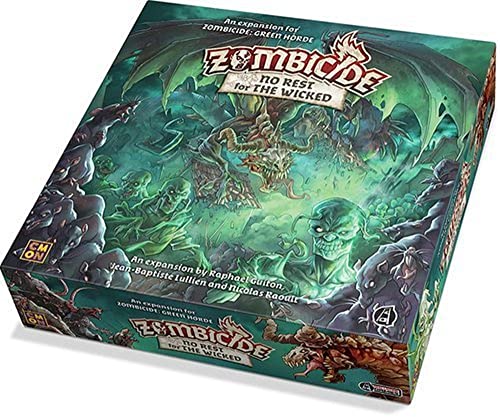 Cool Mini Or Not GUGGUF035 Board Game & Extension, 4. Zombicide Green Horde von CMON