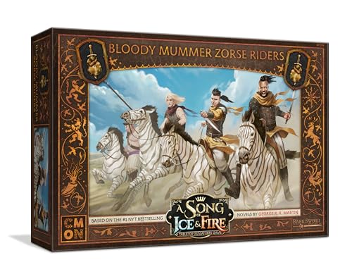 Cool Mini or Not - A Song of Ice and Fire: Bloody Mummer Zorse Riders - Miniature Game von CMON