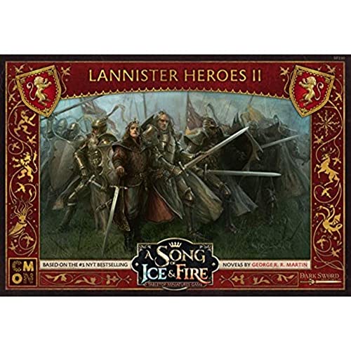 Cool Mini or Not - A Song of Ice and Fire: Lannister Heroes II Box - Miniature Game von CMON