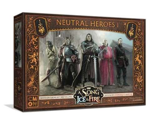 Cool Mini or Not - A Song of Ice and Fire: Neutral Heroes Box 1 - Miniature Game von CMON