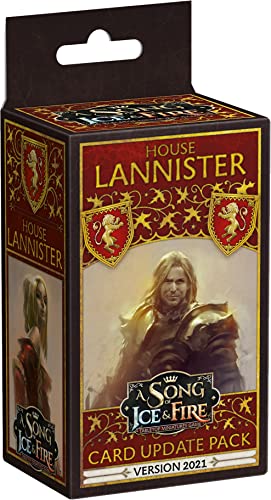 CoolMiniOrNot Inc Lannister Faction Pack: A Song of Ice and Fire Exp. Miniatur-Spiel, ab 14 Jahren, für 2 Spieler, 45-60 Minuten Spieldauer von CMON