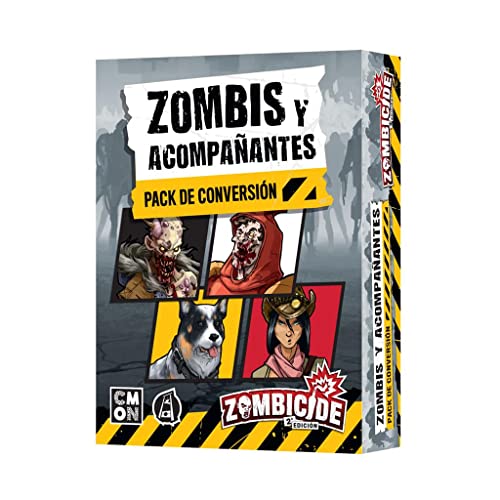 Edge Entertainment Zombicide Zombicide Zombies and Escorts Zombies and Escorts – Miniaturspiel in Spanisch CMZCD009ES von CMON