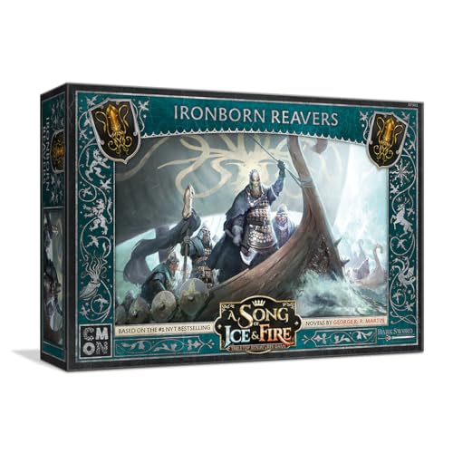 CMON Ironborn Reavers: Song of Ice and Fire Miniatures Game - Tabletop Miniatures Game - Miniaturenspiel - House Greyjoy - 14+ von CMON