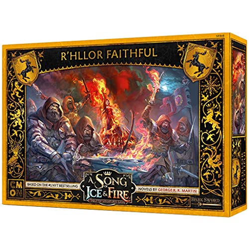 JUEGO DE MESA ASMODEE CANCION DE Hielo Y Fuego: ADEPTOS DE R'HLLOR PEGI 14 von CMON