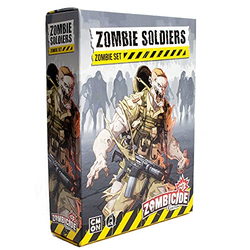 Zombicide 2nd Edition Zombie Soldaten Zombie Set - Shooter Walkers Erweiterung! Kooperatives Strategiespiel, ab 14 Jahren, 1-6 Spieler, 1 Stunde Spielzeit, Made by CMON Zombicide 2nd Edition Zombie Soldaten Zombie Set - Shooter Walkers Erweiterung! Kooperatives Strategiespiel, ab 14 Jahren, 1-6 Spieler, 1 Stunde Spielzeit, Made by CMON von CMON