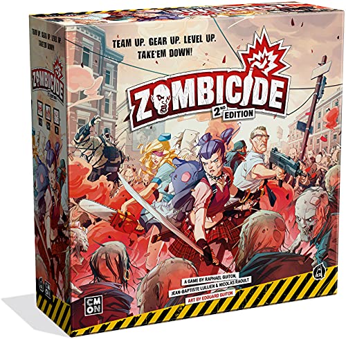 CMON Zombicide 2. Ausgabe - Kooperatives Zombie-Brettspiel für 1 bis 6 Spieler ab 14 Jahren - Deutsch von CMON