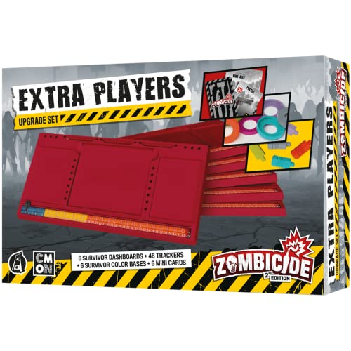 Zombicide Zweite Edition - Extra Pl. Upgrade Set - Erweiterung auf Spanisch von CMON