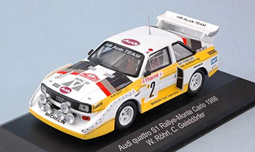 CMR CLASSIC MODEL REPLICARS Scale Modell KOMPATIBEL MIT Audi Quattro S1 N.2 4th Monte Carlo 1986 W.ROHRL-C.GEISTDORFER N.V.1:43 von CMR CLASSIC MODEL REPLICARS