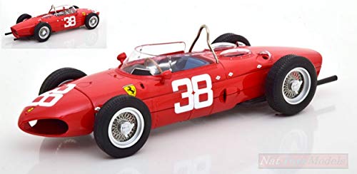 Scale Modell KOMPATIBEL MIT Ferrari 156 F1 SHARKNOSE Phil Hill 1961 N.38 3rd Monaco GP 1:18 CMC CMR169 von CMC