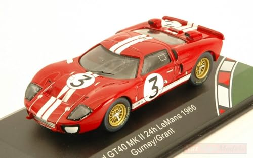 Scale Modell KOMPATIBEL MIT Ford GT40 MKII N.3 LM 1966 D.GURNEY-J.Grant 1:43 CMR CLASSIC MODEL REPLICARS CMR43053 von CMR CLASSIC MODEL REPLICARS