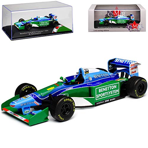 CMR Benetton Ford B194 Michael Schumacher Weltmeister 1994 Formel 1 1/43 Modell Auto mit individiuellem Wunschkennzeichen von CMR